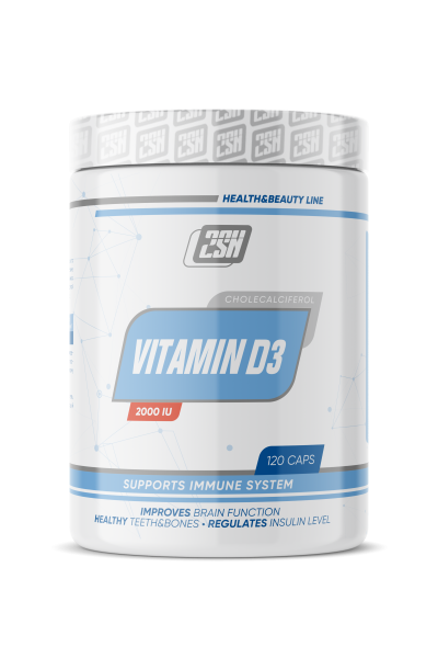 Vitamin D3 2000IU from 2SN (120 капсул)