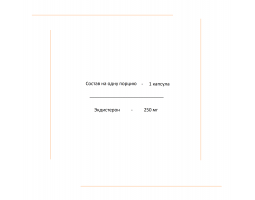 Mega Ecdysterone from 2SN 250 мг (30 капсул)-foto2