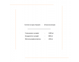 Liquid Glucosamine + Chondroitin + MSM from 2SN, 1000 мл (50 порций)-foto4