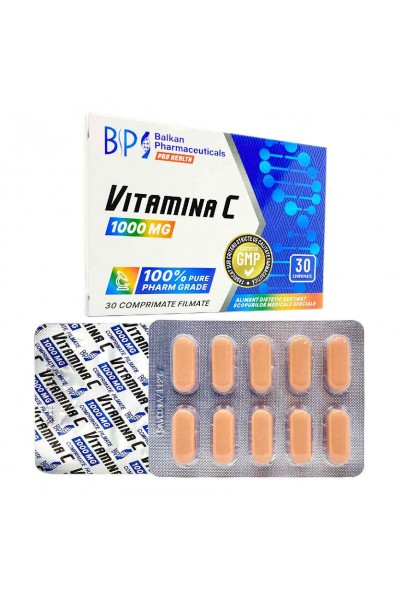 Vitamin C Balkan Pharmaceuticals, 30 таблеток (30 порций)