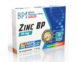 Zinc BP Balkan Pharmaceuticals, 10 мг (40 таблеток)
