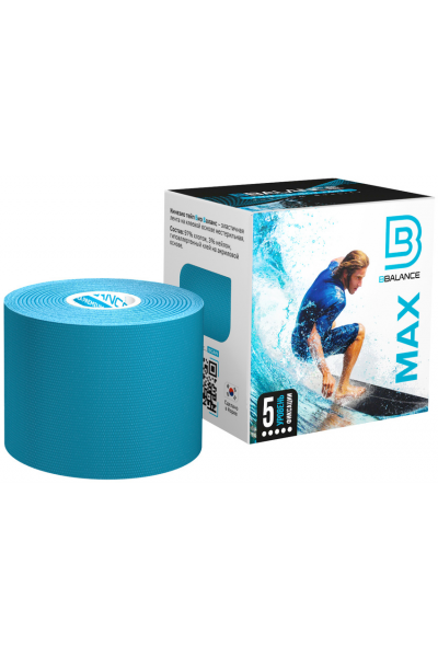 Кинезиологический тейп BBalance MAX, 5см х 5 м
