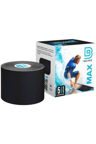 Кинезиологический тейп BBalance MAX, 5см х 5 м