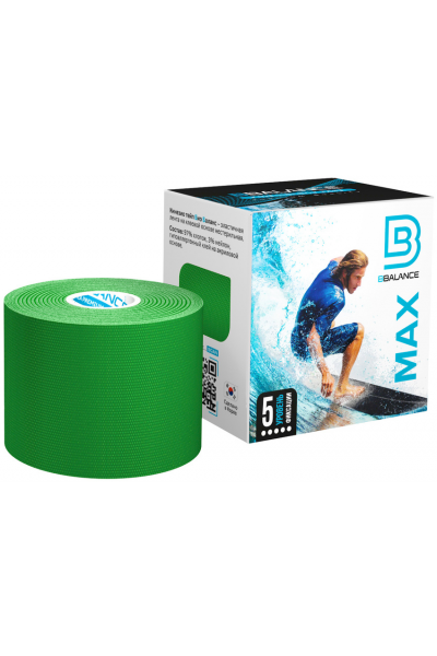 Кинезиологический тейп BBalance MAX, 5см х 5 м