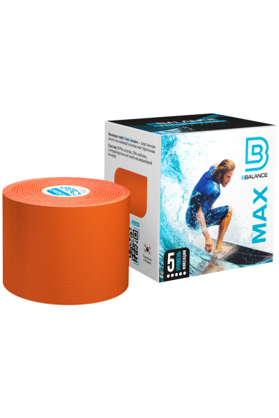 Кинезиологический тейп BBalance MAX, 5см х 5 м