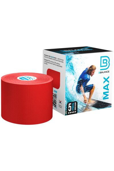 Кинезиологический тейп BBalance MAX, 5см х 5 м