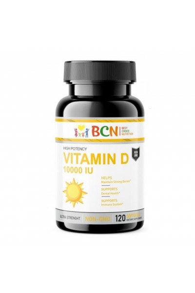 Vitamin D 10000 IU from BCN (120 caps)