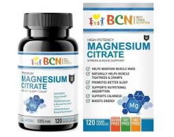 BCN Magnesium Citrate (Магний цитрат), 400 мг, 120 капс