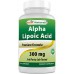 Best Naturals Alpha Lipolic Acid (Альфа-липоевая кислота), 300 мг, 120 капс
