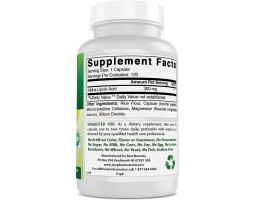 Best Naturals Alpha Lipolic Acid (Альфа-липоевая кислота), 300 мг, 120 капс-foto3