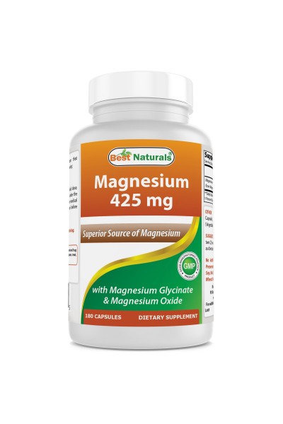 Best Naturals Magnesium (Магний), 425 мг, 180 капс Best Naturals Magnesium (Магний), 425 мг, 180 капс
