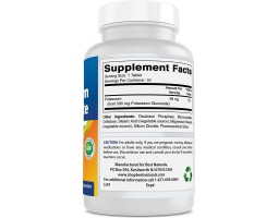 Best Naturals Potassium Gluconate (Глюконат калия), 595 мг, 60 капс-foto3