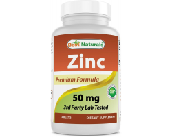 Zinc from Best Naturals, 50mg (90 pills)
