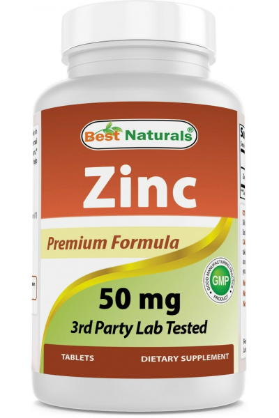 Best Naturals Zinc (Цинк), 50 мг, 90 капс
