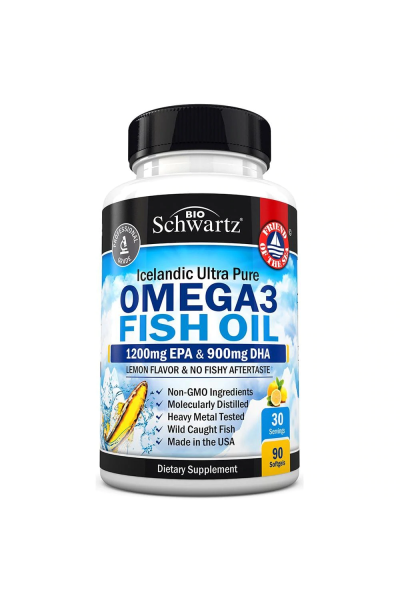 BioSchwartz Omega 3 Fish Oil (Омега 3), 1200EPA/900DHA, 90 капс