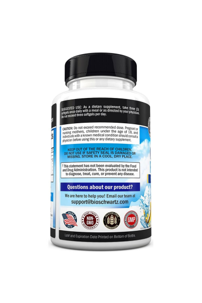 BioSchwartz Omega 3 Fish Oil (Омега 3), 1200EPA/900DHA, 90 капс