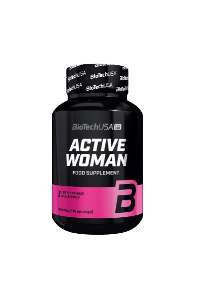 Vitamins Active Woman BioTechUSA, 60 таблеток (30 порций)
