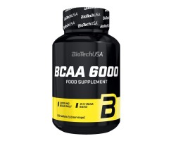 BCAA 6000 BioTechUSA, 100 таблеток (50 порций)