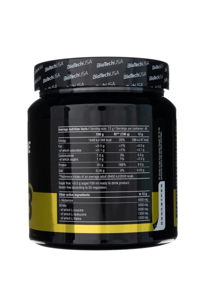 BCAA + Glutamine Zero BioTechUSA, 480 гр (40 порций)