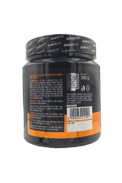 Beta Alanine BioTechUSA, 300 гр (150 порций)