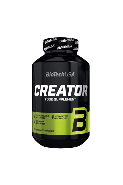 Креатин BioTechUSA CreaTor, 120 капс. 