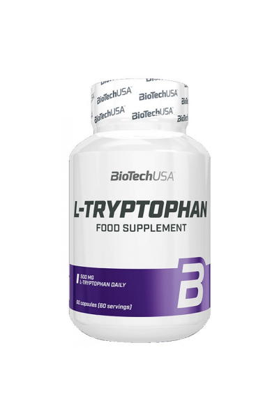 Л-Триптофан L-Tryptophan BiotechUSA, 60 капс.