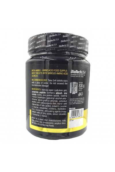Mega Amino BioTechUSA, 500 таблеток (125 порций)