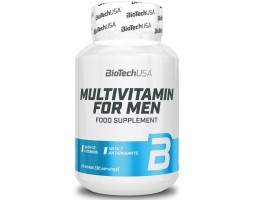 Multivitamin for Men BioTechUSA, 60 таблеток (30 порций)