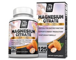 Magnesium Citrate from Bri Nutrition, 400 mg (125 caps)