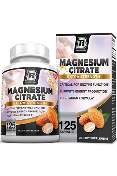 Magnesium Citrate from Bri Nutrition, 400 mg (125 caps) Magnesium Citrate from Bri Nutrition, 400 mg (125 caps)