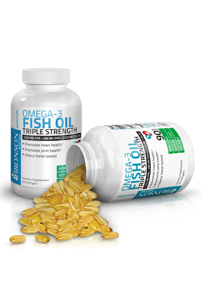Omega-3 Fish Oil 1250EPA/488DHA from Bronson (90 caps) Omega-3 Fish Oil 1250EPA/488DHA from Bronson (90 caps)