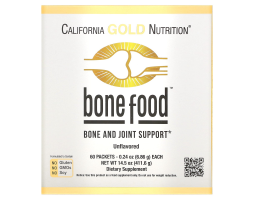 Хондропротектор California Gold Nutrition Bone Food, 60 пак.