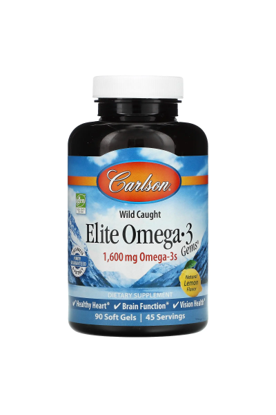 Carlson labs Elite Omega-3 (Омега 3), 1600 мг, 90 капс Carlson labs Elite Omega-3 (Омега 3), 1600 мг, 90 капс