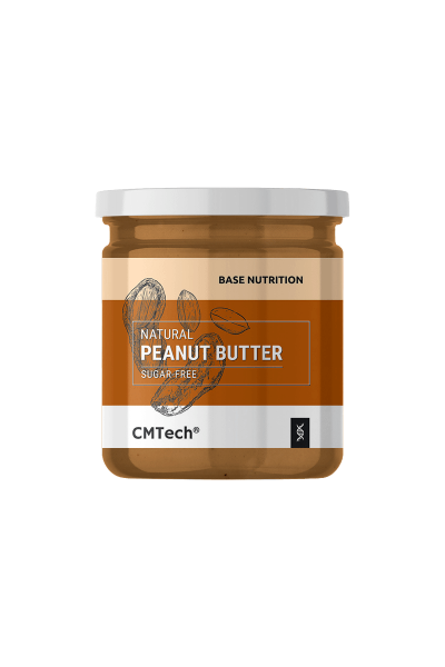 CMTech Peanut butter (Арахисовая паста, натуральная, без сахара), 200 гр