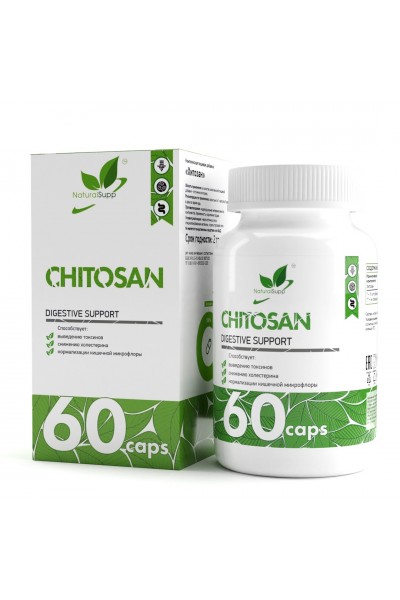 Хитозан NaturalSupp Chitosan, 60 капс.