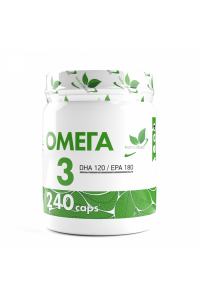 Омега 3 NaturalSupp Omega-3 30%  240 капсул