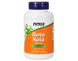 Готу Кола Now Foods Gotu Kola, 450 мг, 100 капс.