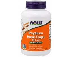 Псиллиум Now Foods Psyllium Husk, 200 капс.
