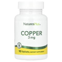 Медь NaturesPlus Cooper 3 мг. 90 табл.