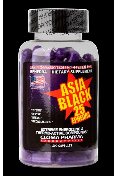Жиросжигатель Asia Black ( Азия Блэк) 100капс. от Cloma Pharma