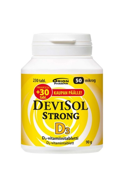 Orion Pharma Vitamin D3 2000iu 230tab.