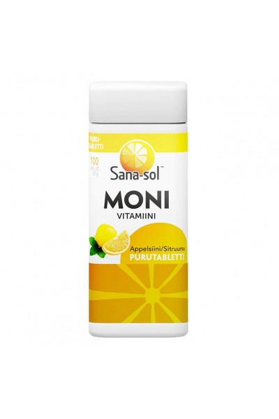 Мультикомплекс Sana-sol Monivitamini, 100 жев.таб