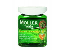 Мёллер Möller Tupla Omega-3 & A+D+E,100 капс.