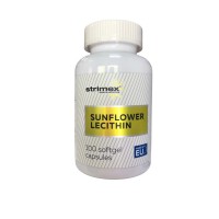 Лецитин подсолнечный Strimex  Sunflower Lecithin 1200 мг. 100 капсул
