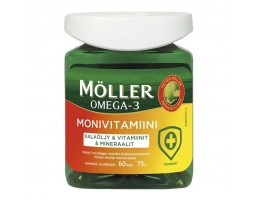 Мёллер MONIVITAMIINI Möller Omega-3, 60 капс.