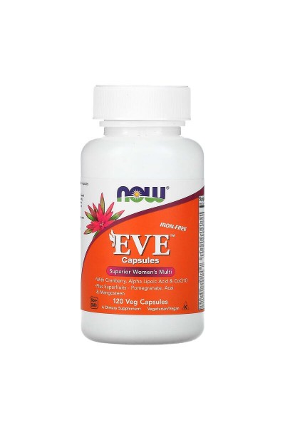 Женский витаминный комплекс Ева Now Foods EVE ,120 капс.