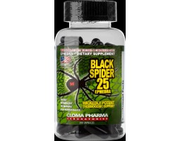 Жиросжигатель Black Spider (Блэк Спайдер) 100капс. от Cloma Pharma