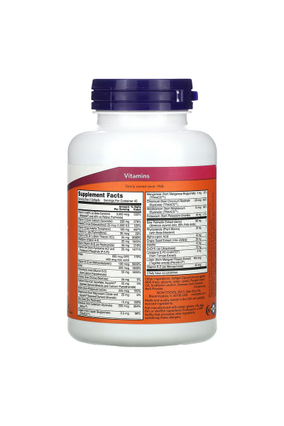 Мужские мультивитамины Адам NOW ADAM 90 капсул