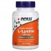 Лизин Now Foods L-lysine, 1000 мг, 100 табл.