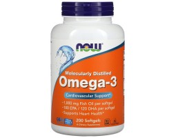 Омега-3 Now Foods Omega-3 30%, 200 капс. Омега-3 Now Foods Omega-3 30%, 200 капс.